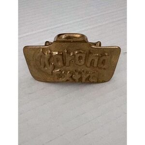 Corona Extra Wall Mounted Bottle Opener Vintage Brass Tone Metal Barware Gold